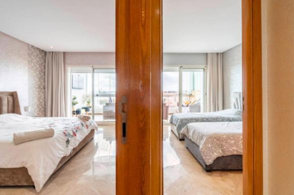 Appart 100 M2 Haut Standing En Bord De Mer Casablanca Exterior foto