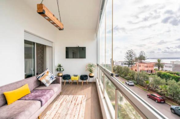 Appart 100 M2 Haut Standing En Bord De Mer Casablanca Exterior foto